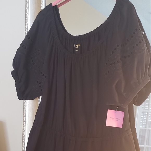 Kate Spade Scallop Border Knit Dress 